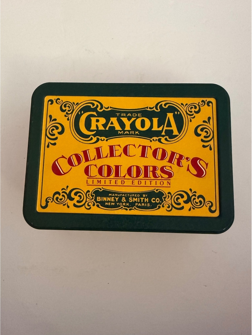 Crayola Collector's Colors Limited Edition Crayon Tin Set 1991